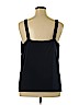 Eileen Fisher 100% Silk Blue Sleeveless Silk Top Size 1X - photo 2