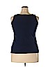 Avenue 100% Cotton Blue Tank Top Size 18 - 20 Plus - photo 2