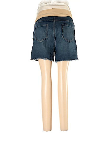 Indigo Blue Denim Shorts (view 2)