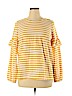 Old Navy 100% Cotton Yellow Sweatshirt Size XL - photo 1