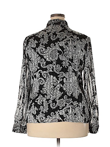 Jones Wear Long Sleeve Blouse (view 2)