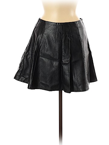 Forever 21 Faux Leather Skirt (view 1)
