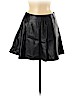 Forever 21 100% Polyurethane Black Faux Leather Skirt Size M - photo 1