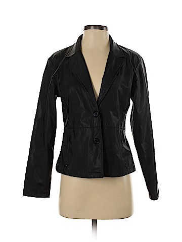 Paris Blues Faux Leather Jacket (view 1)