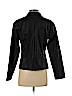 Paris Blues 100% Polyurethane Black Faux Leather Jacket Size S - photo 2