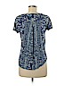 Lucky Brand Blue Short Sleeve Henley Size S - photo 2
