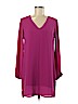 Saks Fifth Avenue 100% Polyester Pink Casual Dress Size S (petite) - photo 1