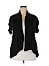 Ambiance Apparel 100% Rayon Black Cardigan Size 2X - photo 1