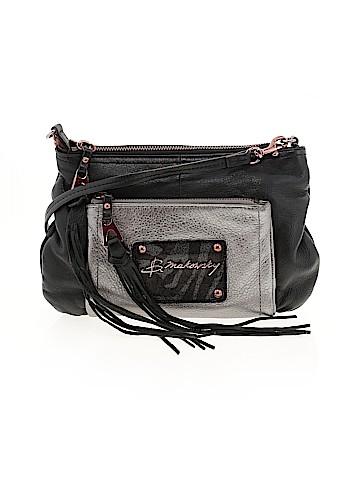 B Makowsky Leather Crossbody Bag (view 1)