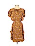 See By Chloé 100% Viscose Tan Casual Dress Size 4 - photo 1
