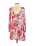Auguste 100% Rayon Red Casual Dress Size 4 - photo 1