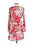 Auguste 100% Rayon Red Casual Dress Size 4 - photo 2