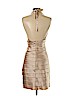 BCBGMAXAZRIA 100% Polyester Tan Cocktail Dress Size 2 - photo 2