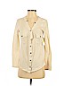 Free People 100% Cotton Ivory 3/4 Sleeve Button-Down Shirt Size S - photo 1