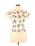 Collectif Vintage Tan Short Sleeve Blouse Size XL - photo 1