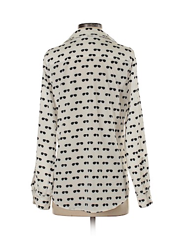 Karl Lagerfeld Paris Long Sleeve Blouse (view 2)