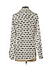Karl Lagerfeld Paris 100% Polyester Black Long Sleeve Blouse Size XS - photo 2