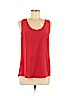 Joie 100% Silk Red Sleeveless Silk Top Size M - photo 1