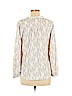Ann Taylor 100% Polyester Ivory Long Sleeve Blouse Size M (petite) - photo 2