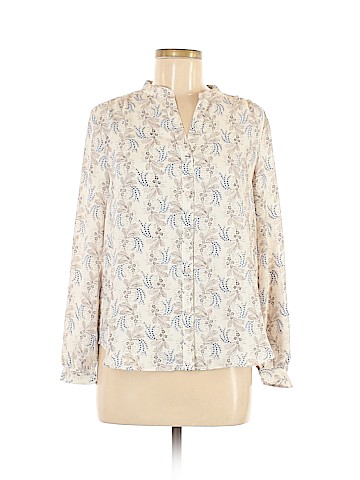 Ann Taylor Long Sleeve Blouse (view 1)