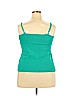 Torrid 100% Cotton Teal Tank Top Size 2X Plus (2) - photo 2