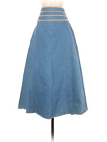 ZAYAN THE LABEL Denim Skirt (view 1)