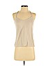 Forever 21 100% Rayon Tan Sleeveless Blouse Size S - photo 1