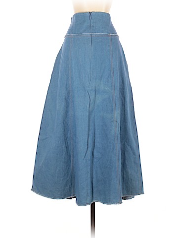 ZAYAN THE LABEL Denim Skirt (view 2)