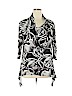 Coco Bianco Black 3/4 Sleeve Top Size XL - photo 1