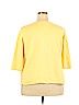 Cj Banks 100% Cotton Yellow 3/4 Sleeve Top Size XXL - photo 2