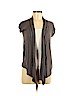 A. Byer 100% Rayon Gray Cardigan Size M - photo 1