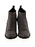 Nine West 100% Leather Gray Ankle Boots Size 10 - photo 2