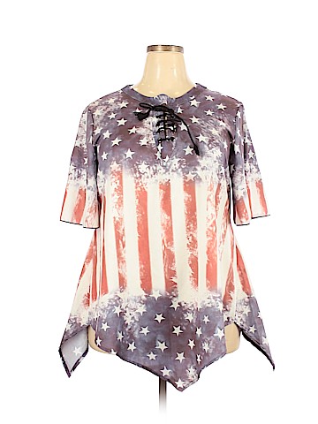 Unbranded Short Sleeve Blouse (view 1)