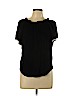 No Boundaries 100% Rayon Black Short Sleeve Top Size L - photo 1