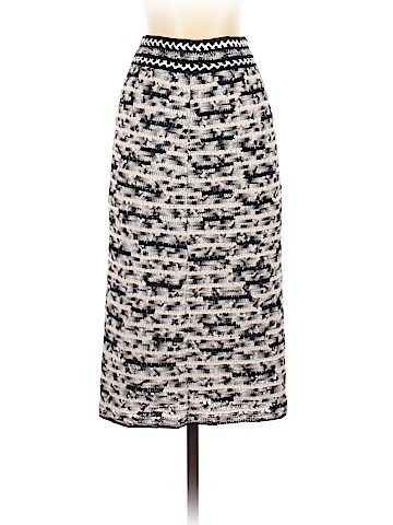 Oscar De La Renta Silk Skirt (view 1)