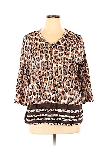 Zenergy by Chico's 3/4 Sleeve Top (view 1)