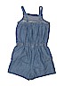 Cat & Jack 100% Cotton Blue Romper Size 6 - 6X - photo 2