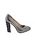 Calvin Klein Silver Heels Size 6 1/2 - photo 1