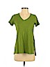 Eileen Fisher 100% Organic Cotton Green Short Sleeve T-Shirt Size P (petite) - photo 1