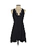 Free People 100% Rayon Black Casual Dress Size S (petite) - photo 1