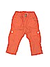 Bit'z Kids 100% Cotton Orange Cargo Pants Size 12-18 mo - photo 1