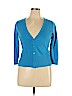 Mossimo 100% Acrylic Blue Cardigan Size XL - photo 1