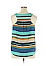 Mossimo 100% Polyester Teal Sleeveless Blouse Size XL - photo 2