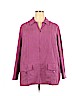 Cj Banks 100% Polyester Purple Jacket Size 3X - photo 1