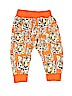 Unbranded Animal Print Orange Sweatpants Size 3 - photo 1