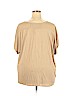 Lane Bryant 100% Polyester Tan Sleeveless T-Shirt Size 28 - 26 Plus - photo 2
