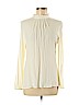 J. McLaughlin Ivory 3/4 Sleeve Blouse Size M - photo 1