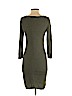 Mossimo Green Casual Dress Size S - photo 2