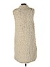 Ashley by 26 International 100% Polyester Ivory Faux Fur Vest Size M - photo 2