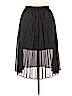 LC Lauren Conrad 100% Polyester Black Casual Skirt Size XL - photo 2